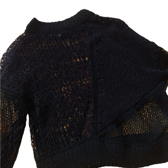 Helmut lang cropped  web sweater - Picture 5 of 12